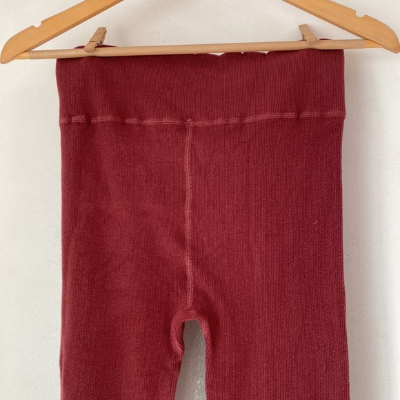 Anthropologie M Everyday Seamless Ribbed Leggings - Picture 10 of 11